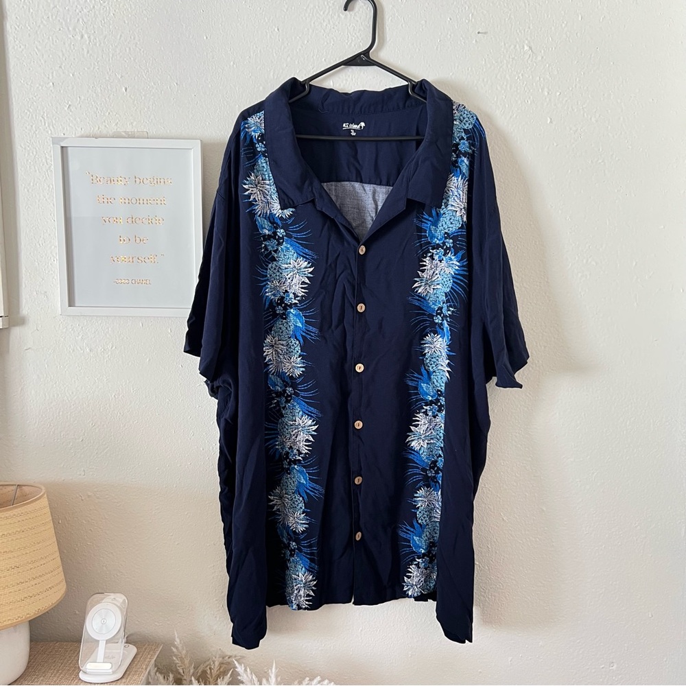 KS island men shirt size 6XL